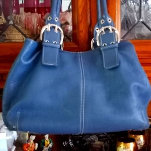 Tignanello Bag...Beautiful Blue Leather
